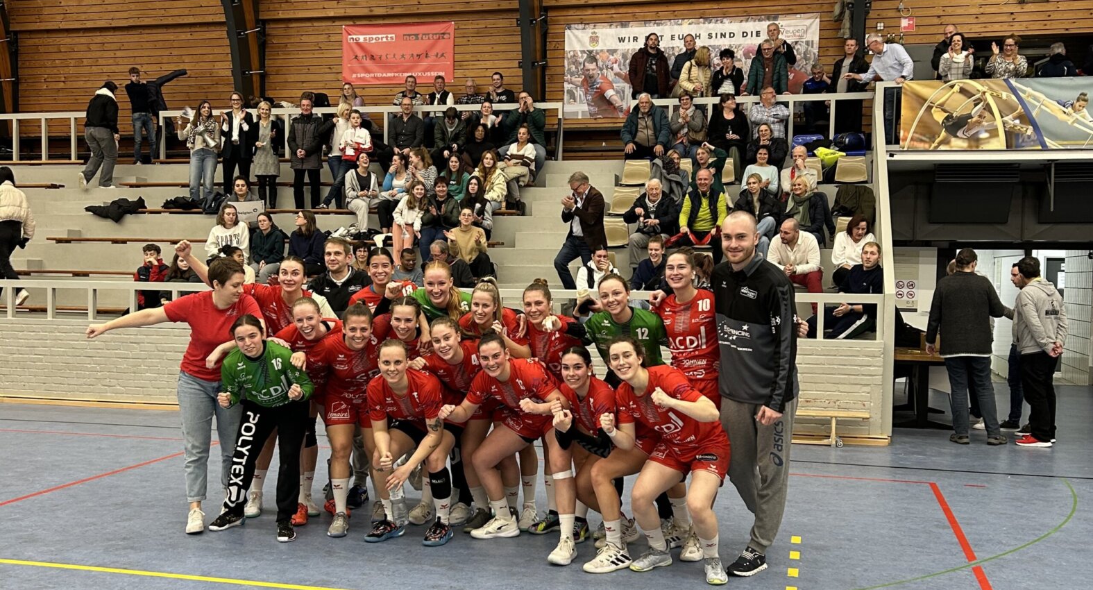 Yes we can, 41-27 konnte man Revanche nehmen (Foto: Verein)