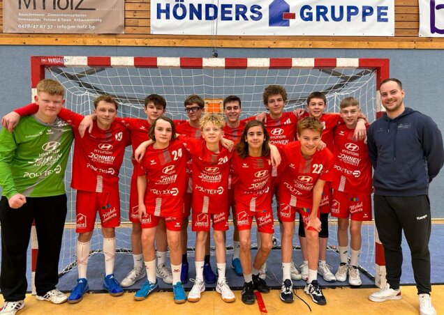 Unsere U16 Minimes stehen gegen den HC Kraainem im Finale (Foto: Verein)