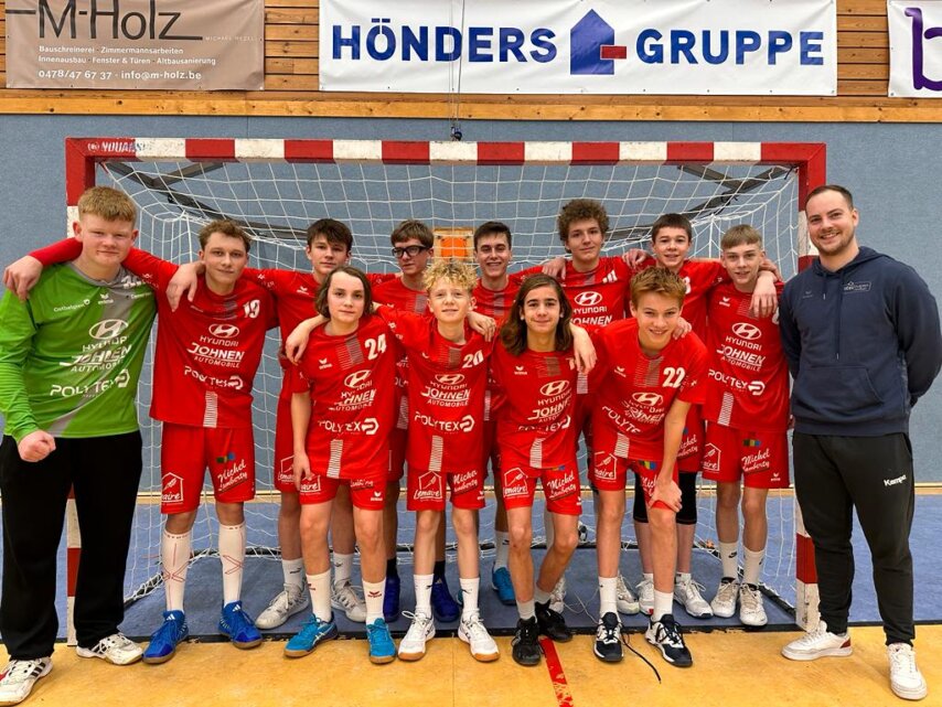 Unsere U16 Minimes stehen gegen den HC Kraainem im Finale (Foto: Verein)