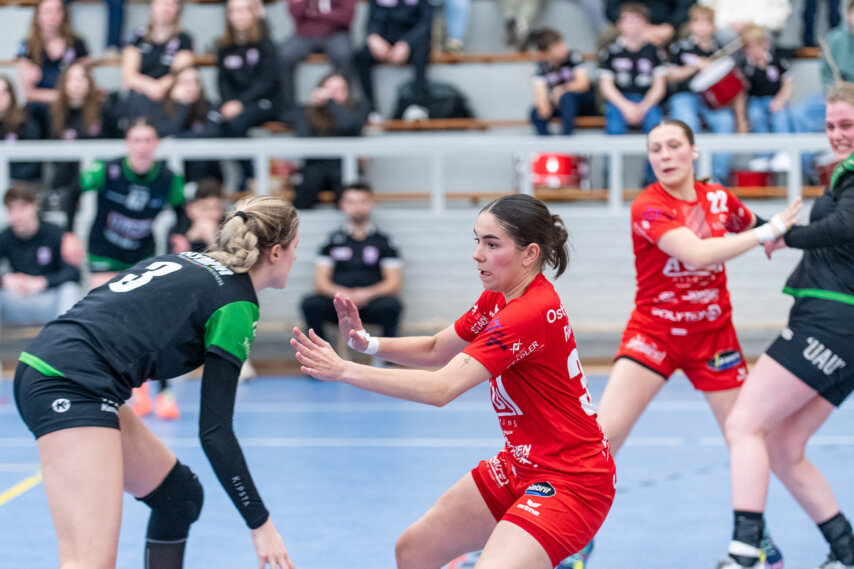 Louise Rousselle war als Rückkehrerin erneut als Abwehrchefin im Einsatz (Foto: Bernd Rosskamp)