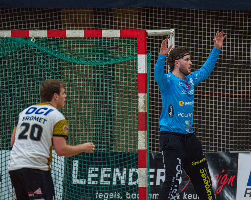 Youri Denert im Tor der KTSV Eupen | Foto: Bernd Rosskamp