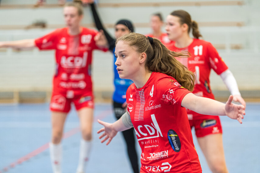 Jenna Stadler und die Eupenerinnen kehrten ohne Punkte aus Waasmunster zurück. | Foto: Bernd Rosskamp