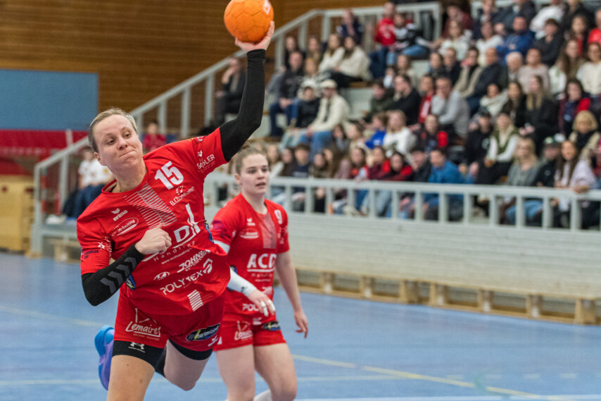Geschafft: Auf den letzten Metern sichern sich Lynn Buerschaper und die Eupenerinnen das Ticket für die Play-offs. | Foto: Bernd Rosskamp