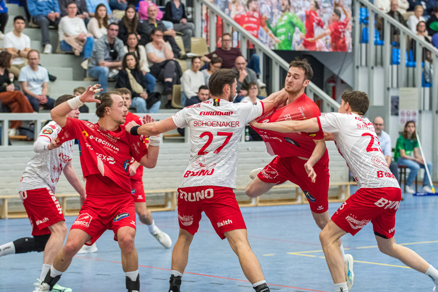 Beide Gegner haben sich nichts geschenkt (Foto: Bernd Rosskamp)
