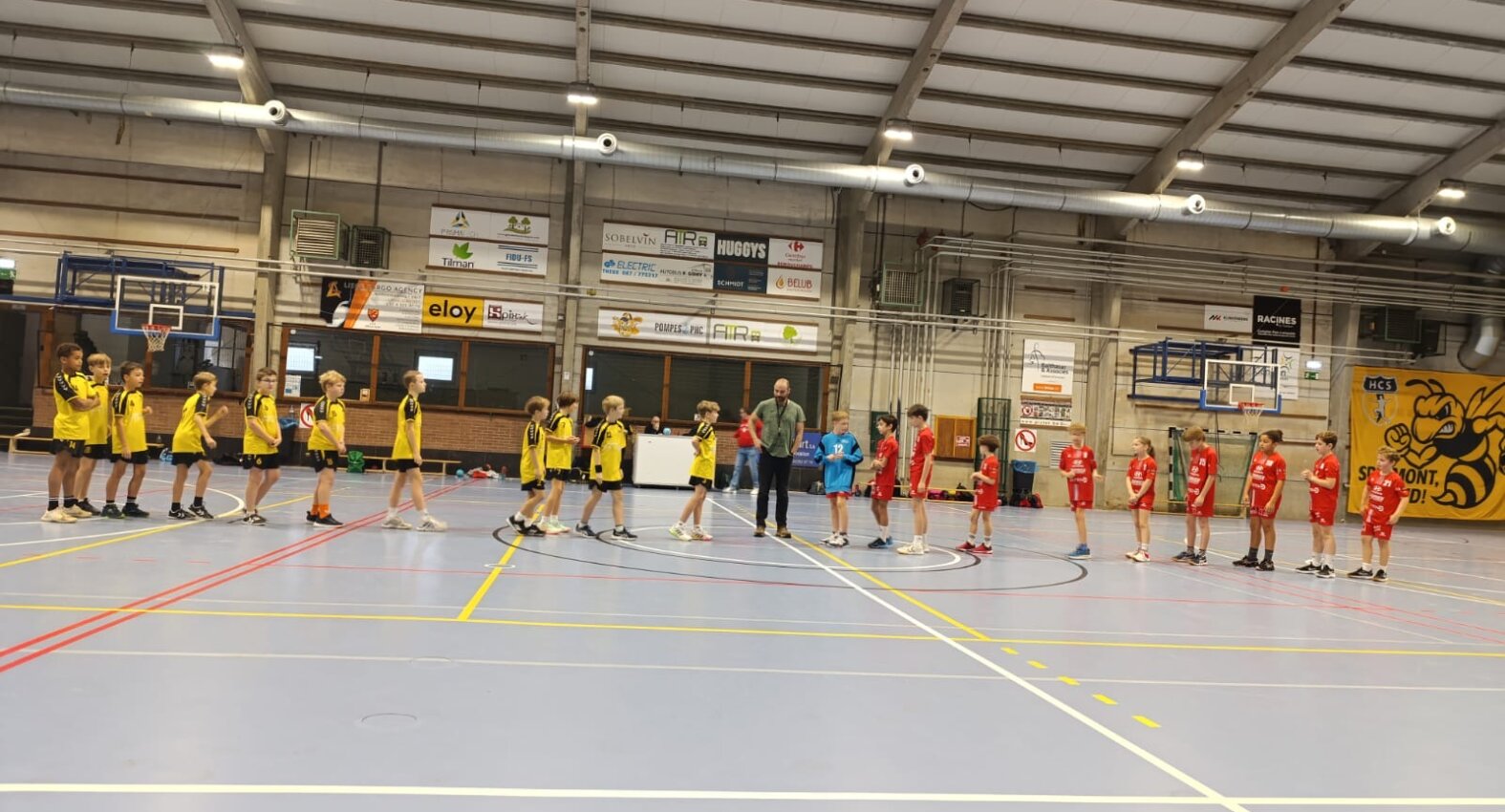 Am Sonntag ging es zum HC Sprimont für unsere Poussins (Foto: Verein)