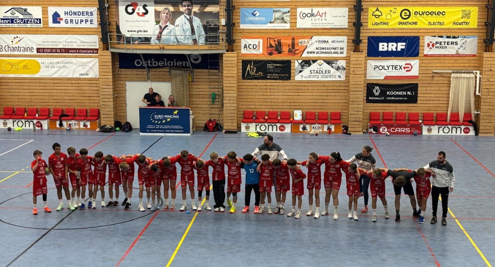 Foto beider Préminimes Mannschaften (Foto: Verein)