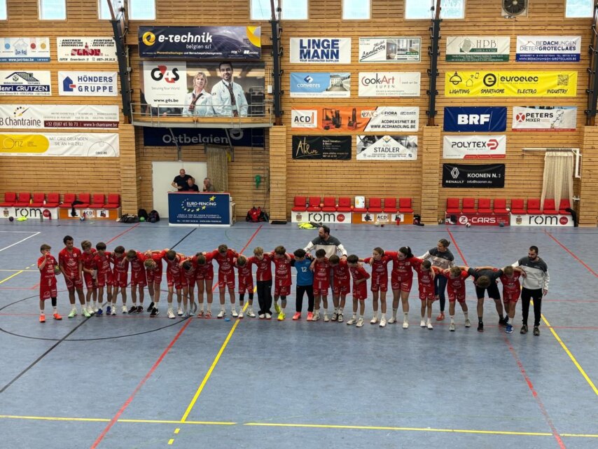 Foto beider Préminimes Mannschaften (Foto: Verein)