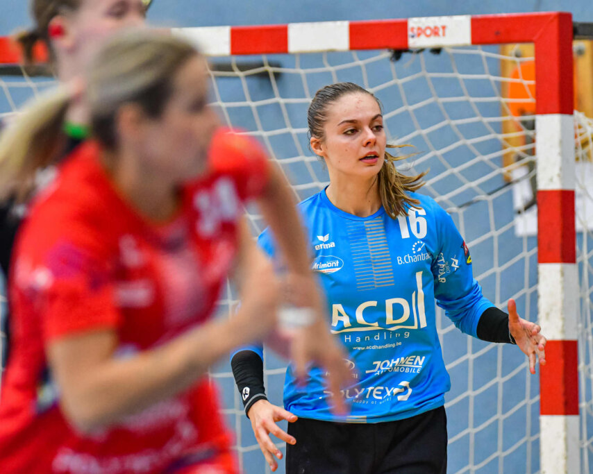 Liese Muziel im ersten offiziellen Spiel für die KTSV ( Foto: Bernd Rosskamp)