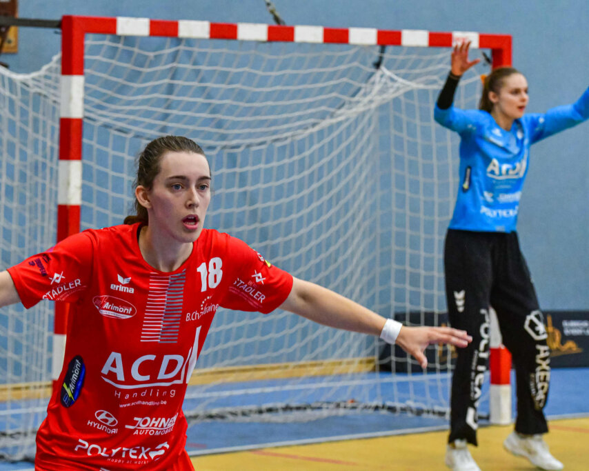 Giulia Addis erneut im roten Dress der KTSV ( Foto: Bernd Rosskamp)