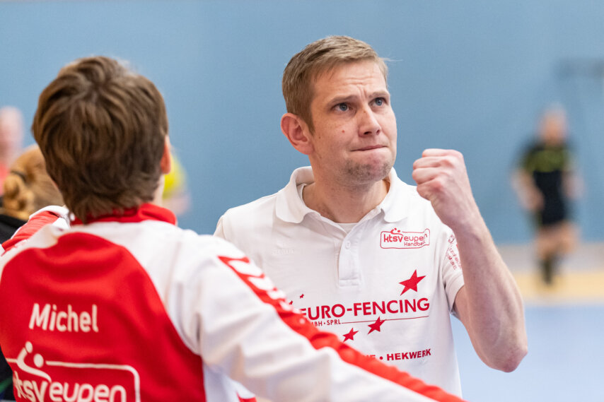 Philipp Reinertz, nah am Spiel, nah am Team (Foto: Bernd Rosskamp)