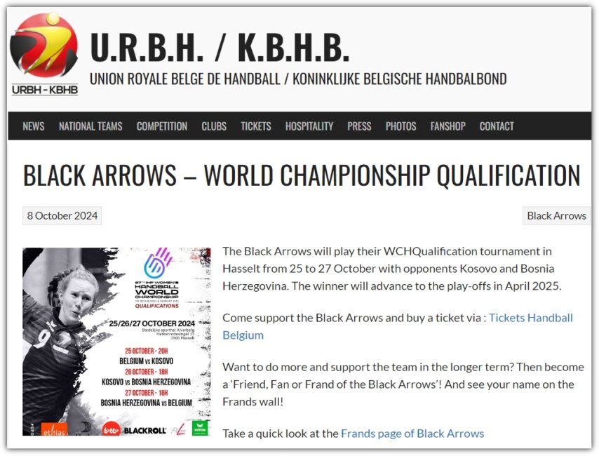 Black Arrows World Championship Qualification 01