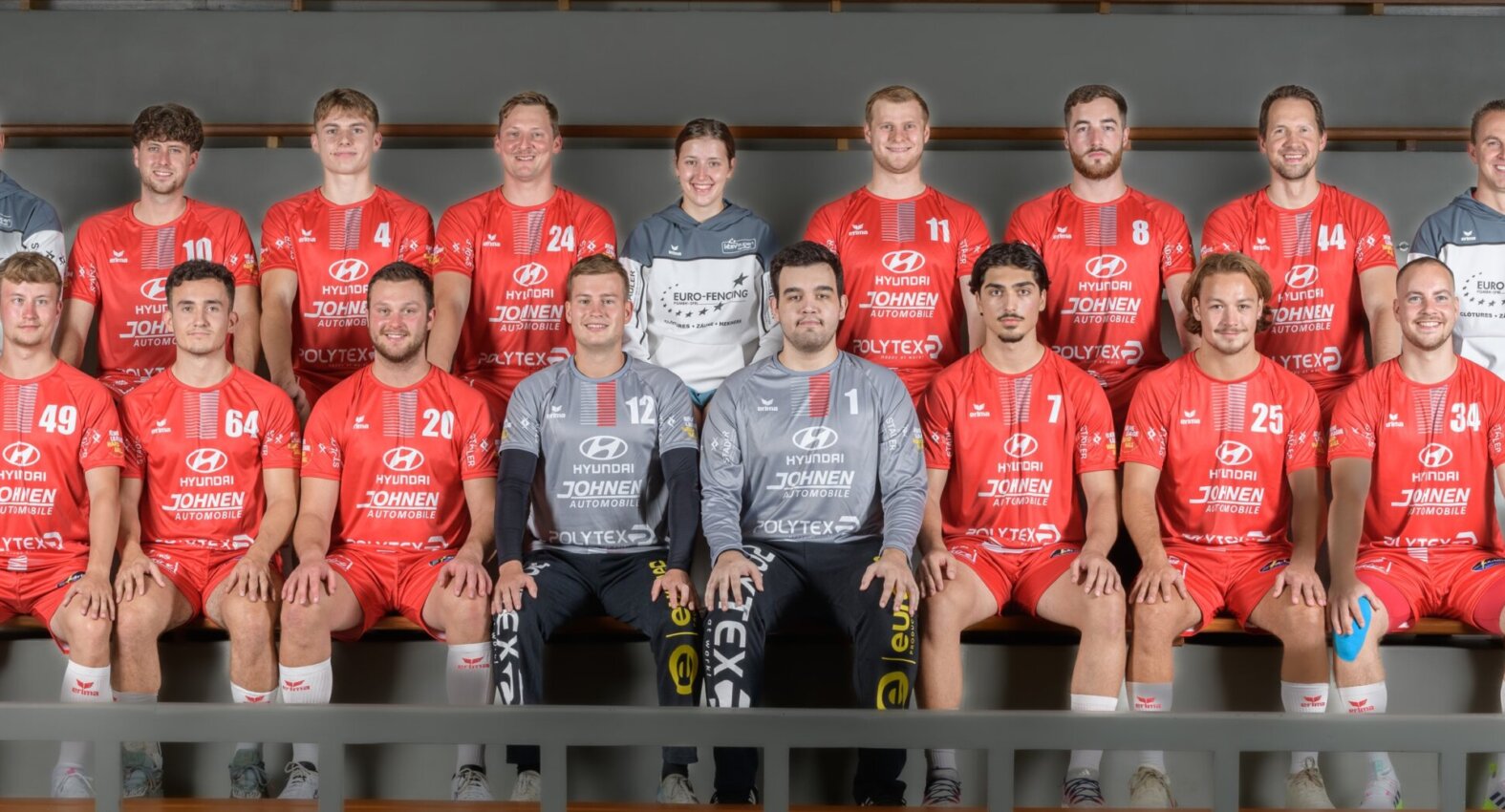 Die 1. Herrenmannschaft der Saison 2023-2024 (Foto: Bernd Rosskamp)