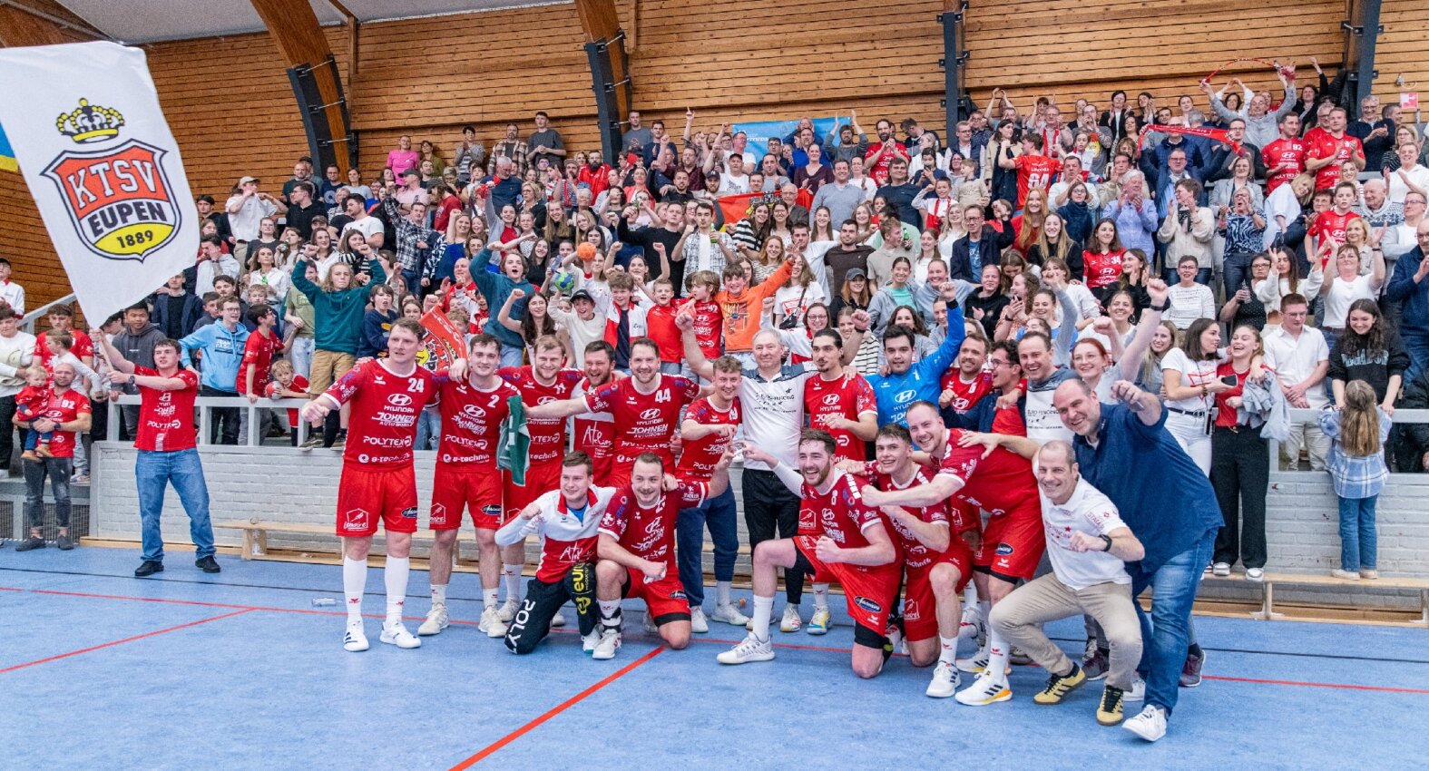 Ein Siegerteam, die KTSV Eupen (Foto: Bernd Rosskamp)