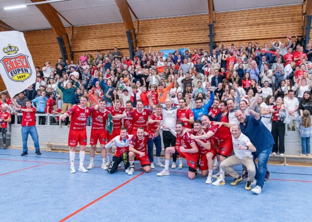 Ein Siegerteam, die KTSV Eupen (Foto: Bernd Rosskamp)