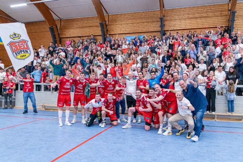 Ein Siegerteam, die KTSV Eupen (Foto: Bernd Rosskamp)