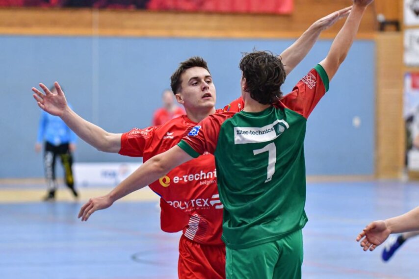 Der erst 16-jährige Colin Herné bei seinem ersten Einsatz (Foto:  Bernd Rosskamp)