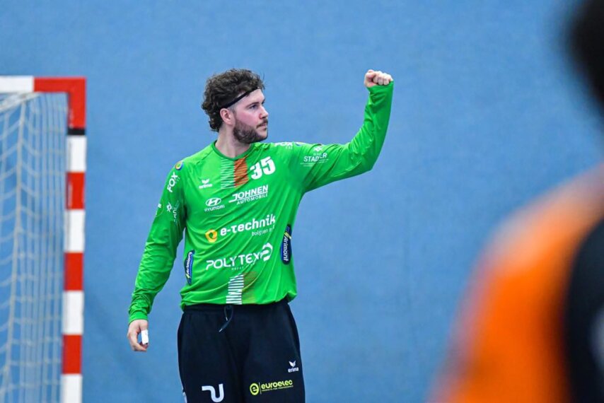 Youri Denert war ein starker Rückhalt im Tor (Foto: Bernd Rosskamp)