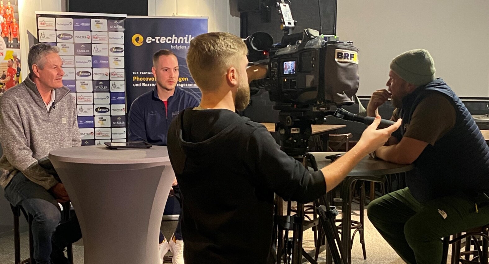 BRF Sportreporter Christophe Ramjoie fühlt am Puls, wie ist es jetzt und wie war es vor 28 Jahren (Foto: Verein)