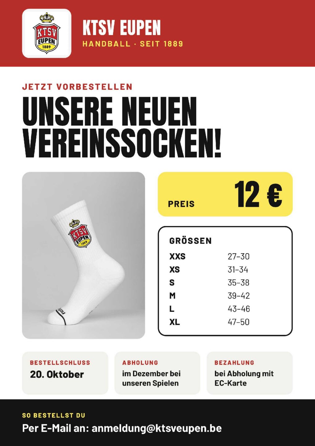 KTSV Socken Flyer