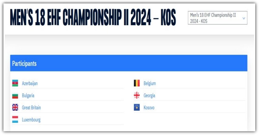 M18 EHF Championship 2024